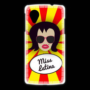 Coque LG Nexus 5 Miss Latina Brune