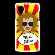 Coque LG Nexus 5 Miss Latina Rousse