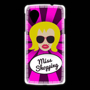 Coque LG Nexus 5 Miss Shopping Blonde