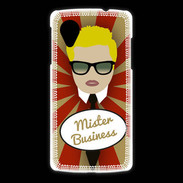 Coque LG Nexus 5 Mister Business Blond