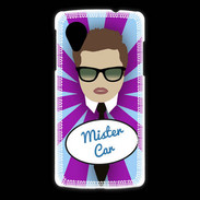 Coque LG Nexus 5 Mister Car Chatain
