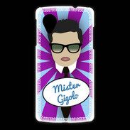 Coque LG Nexus 5 Mister Gigolo Brun
