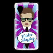 Coque LG Nexus 5 Mister Shopping Chatain