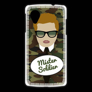 Coque LG Nexus 5 Mister Soldier Roux