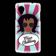 Coque LG Nexus 5 Miss Clubbing Black