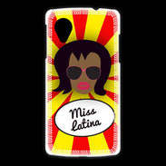 Coque LG Nexus 5 Miss Latina Black
