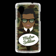 Coque LG Nexus 5 Mister Soldier Black