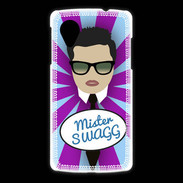 Coque LG Nexus 5 Mister Swag Brun