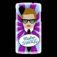 Coque LG Nexus 5 Mister Swag Roux