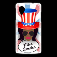 Coque LG Nexus 5 Miss USA Black
