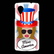 Coque LG Nexus 5 Miss USA Rousse
