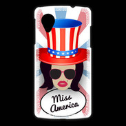 Coque LG Nexus 5 Miss USA Brune