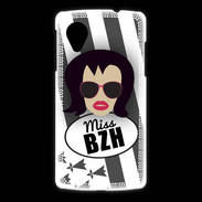 Coque LG Nexus 5 Miss Bretagne Brune