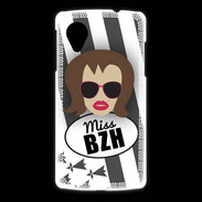 Coque LG Nexus 5 Miss Bretagne Chatain
