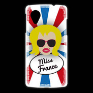Coque LG Nexus 5 Miss France Blonde