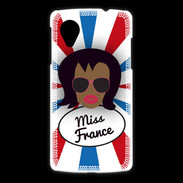 Coque LG Nexus 5 Miss France Black