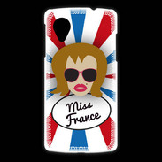 Coque LG Nexus 5 Miss France Rousse