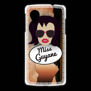 Coque LG Nexus 5 Miss Guyane Brune