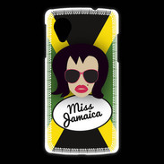 Coque LG Nexus 5 Miss Jamaica Brune