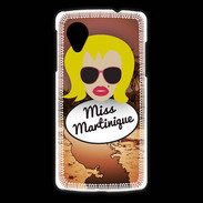 Coque LG Nexus 5 Miss Martinique Blonde
