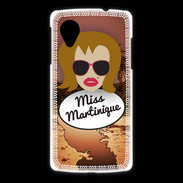 Coque LG Nexus 5 Miss Martinique Rousse