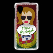 Coque LG Nexus 5 Miss Portugal Rousse