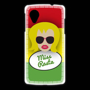 Coque LG Nexus 5 Miss Rasta Blonde
