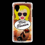 Coque LG Nexus 5 Miss Réunion Blonde