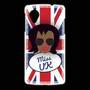 Coque LG Nexus 5 Miss UK Black