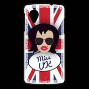 Coque LG Nexus 5 Miss UK Brune
