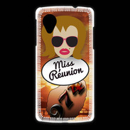 Coque LG Nexus 5 Miss Réunion Rousse