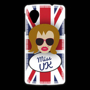 Coque LG Nexus 5 Miss UK Rousse