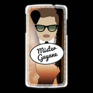 Coque LG Nexus 5 Mister Guyane Chatain