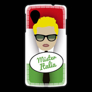 Coque LG Nexus 5 Mister Italie Blond