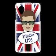 Coque LG Nexus 5 Mister UK Chatain