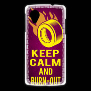 Coque LG Nexus 5 Keep Calm and Burn Out Rose