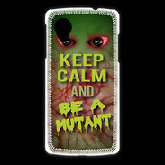 Coque LG Nexus 5 Keep Calm and Be Mutant