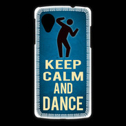 Coque LG Nexus 5 Keep Calm and Dance Bleu