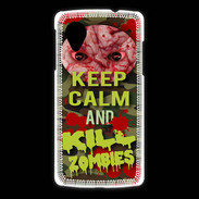 Coque LG Nexus 5 Keep Calm and Kill Zombies camouflage