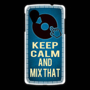 Coque LG Nexus 5 Keep Calm and Mix that Bleu