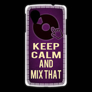 Coque LG Nexus 5 Keep Calm and Mix That Violet