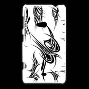 Coque Nokia Lumia 625 Tatouage Tribal 5