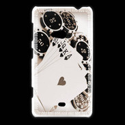 Coque Nokia Lumia 625 Vintage Poker