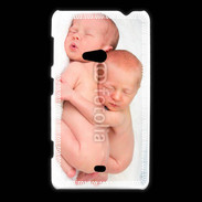 Coque Nokia Lumia 625 Duo de bébés qui dorment