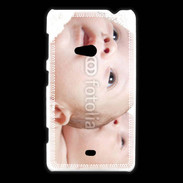 Coque Nokia Lumia 625 Têtes jumeaux