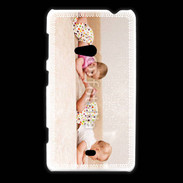 Coque Nokia Lumia 625 Bébés sur le ventre