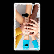 Coque Nokia Lumia 625 Solidarité metissage
