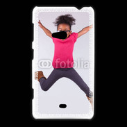 Coque Nokia Lumia 625 Jeune fille africaine joyeuse