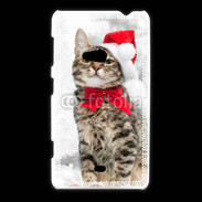 Coque Nokia Lumia 625 Chat Noël 2