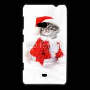 Coque Nokia Lumia 625 Chat Noël 3